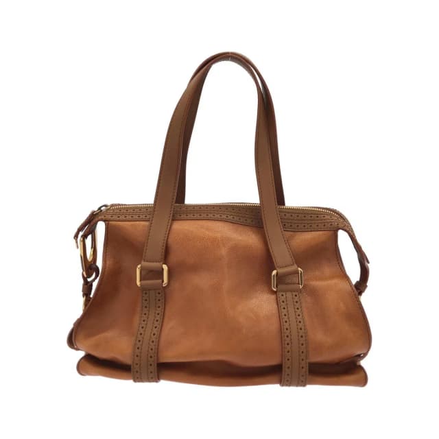 Celine Vintage Bag Handbag Brown in Brown Leather from The Reluxe, photo 1 of 1