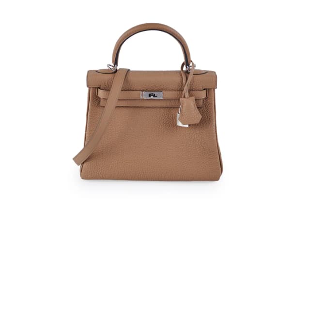 Hermès Kelly 25 Togo Chai - Stamp U in Togo leather from The Purse Affair, photo 1 of 1