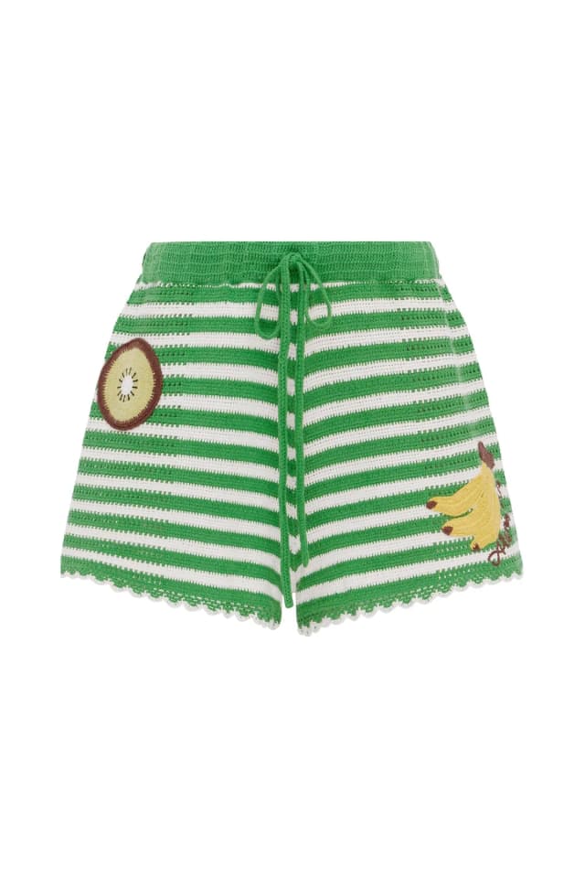 2601 - SUMMER 26 SUNDAE GREEN SHORT EXCLUSIVE, image 1 of 1 from Alemais