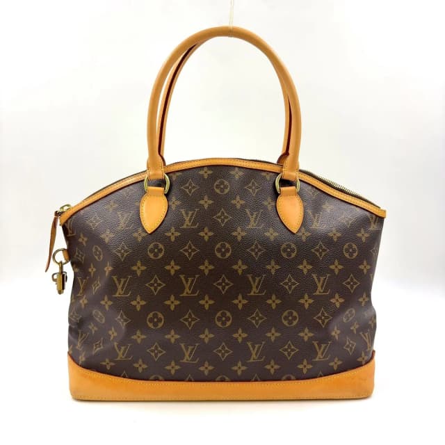 Louis Vuitton Rock It Oriental Monogram Leather Brown Tote Bag Gold in Brown Leather from The Reluxe, photo 1 of 1