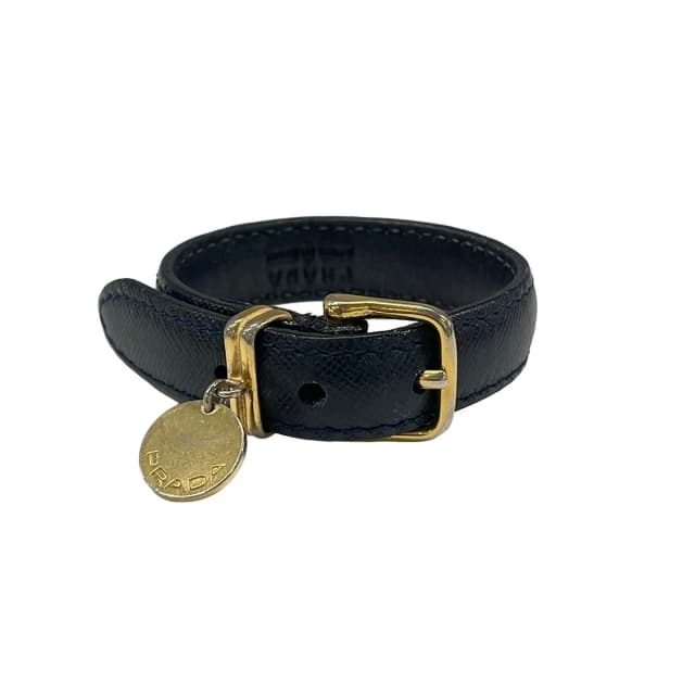 Prada Bracelet Leather Dark Navy in Navy Leather from The Reluxe, photo 1 of 1