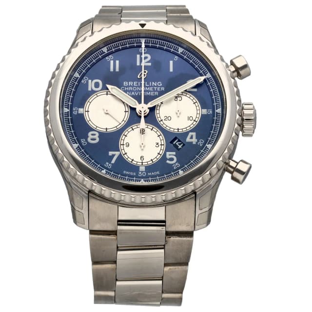 Breitling Navitimer 8 AB0117 43mm Stainless Steel Watch from H&T, photo 1 of 1