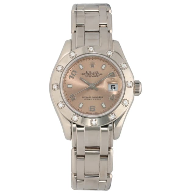 Rolex Pearlmaster 80319 29mm White Gold Watch in White from H&T, photo 1 of 1