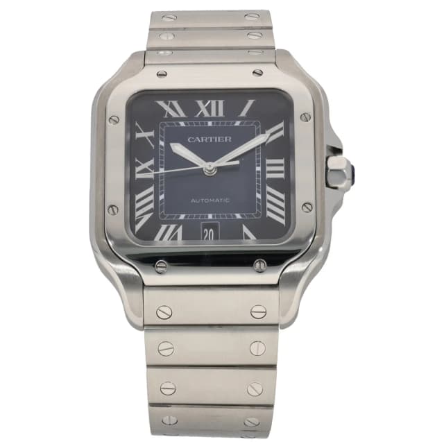 Santos De Cartier WSSA0030 39.8mm Stainless Steel Watch from H&T, photo 1 of 1