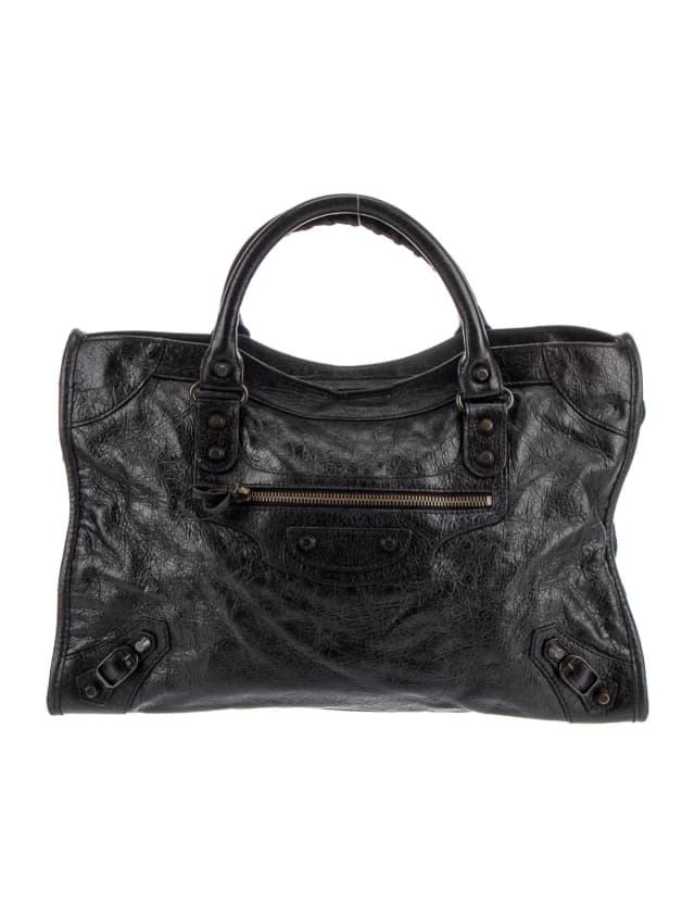 Balenciaga Shoulder Bag Other bag in Black Canvas from The RealReal, photo 1 of 1