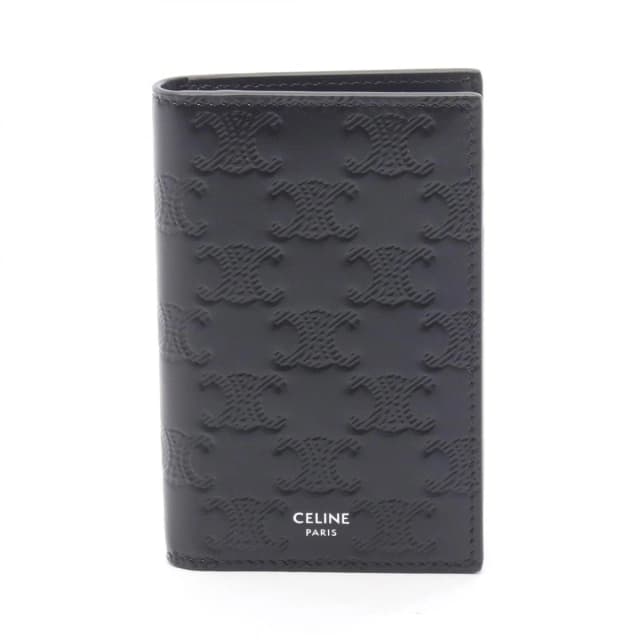 Celine Card Case Vertical Holder Triomphe Leather in Leather from The Reluxe, photo 1 of 1