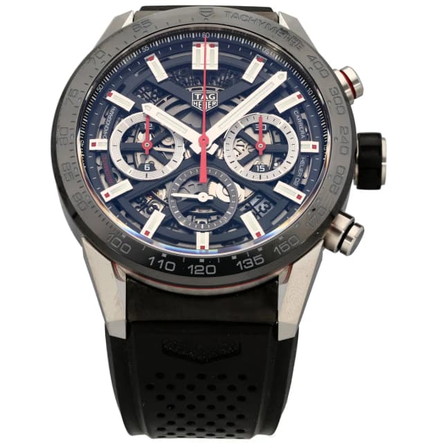 TAG Heuer Carrera CBG2010-0 43mm Stainless Steel Watch from H&T, photo 1 of 1