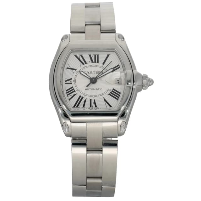 Cartier Roadster W62025V3 38mm Stainless Steel Watch from H&T, photo 1 of 1