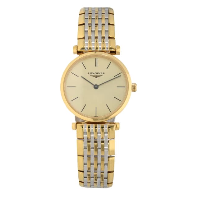 Longines La Grande Classique L4.209.2 24mm Gold Plated Watch in Gold from H&T, photo 1 of 1