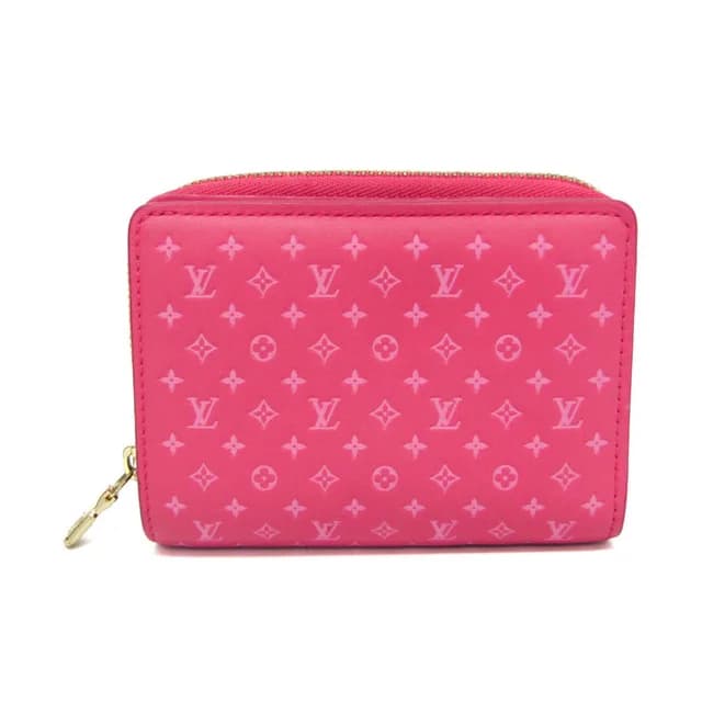 Louis Vuitton Lou Wallet M82357 Women's Embossed Calf Leather Wallet (bi-fold) Pink in Pink Leather from Elady, photo 1 of 1