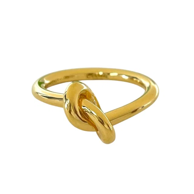 Celine Knot Ring Gold Plated in Gold from The Reluxe, photo 1 of 1
