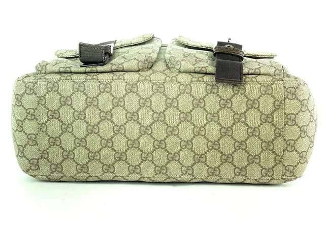 Gucci Monogram Signature Double Pocket Supreme Satchel from Bagriculture, photo 1 of 1