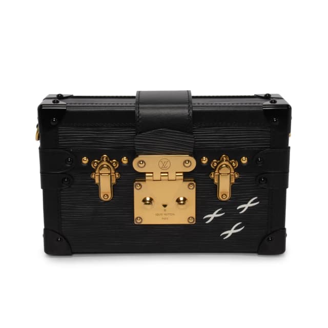 Louis Vuitton Epi Leather Petite Malle in Black Leather from Blue Spinach, photo 1 of 1
