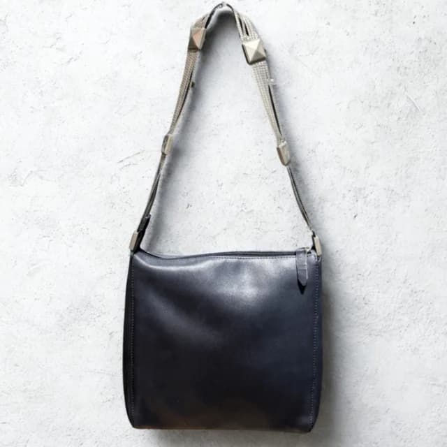 Versace Vintage Black Silver Chain Bag in Black from Revivre Luxury Consignment, photo 1 of 1