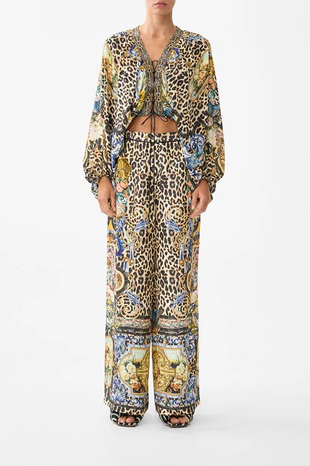 Camilla eBoutique BUTTON FRONT LOUNGE PANT SEVILLIAN STYLE, image 1 of 1 from CAMILLA