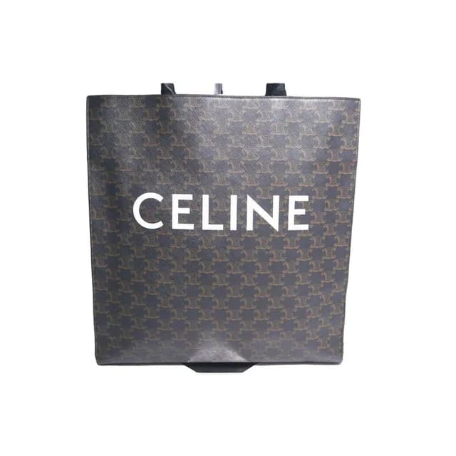 Celine Triomphe Vertical Cover Large Leather Tote Bag in Leather from The Reluxe, photo 1 of 1