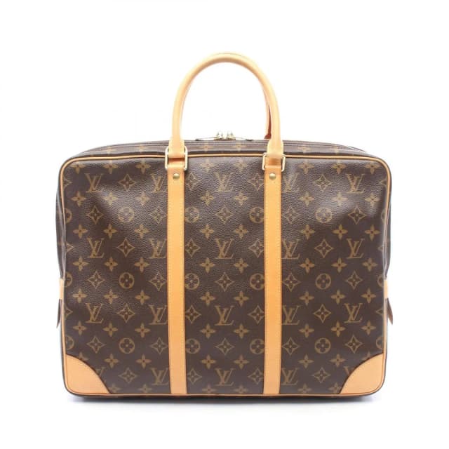 Louis Vuitton Briefcase Porte Documents Voyage Canvas Leather in Canvas from The Reluxe, photo 1 of 1