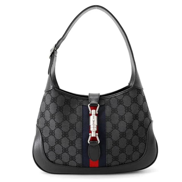 Gucci Shoulder Bag the Hacker Project Jackie 1961 Small Collaboration 2-Way in Canvas from The Reluxe, photo 1 of 1