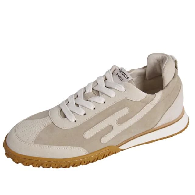 Hermès Sneakers Jet Suede Leather in Suede from The Reluxe, photo 1 of 1