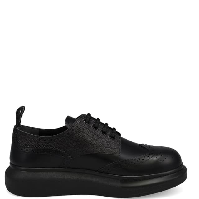 Alexander McQueen ES Hybrid Brogues, Black, image 1 of 1 from Cultstatus