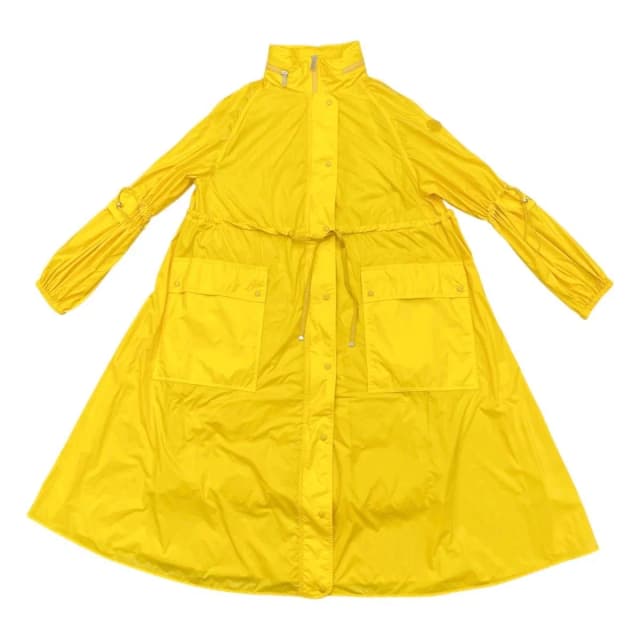 Moncler Long Coat Rins Jacket 0 Nylon Yellow Lins in Yellow Nylon from The Reluxe, photo 1 of 1
