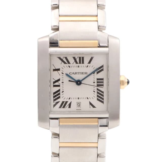 Cartier Tank Français LM W51005Q4 Automatic, Ivory from VINTAGE QOO TOKYO, photo 1 of 1