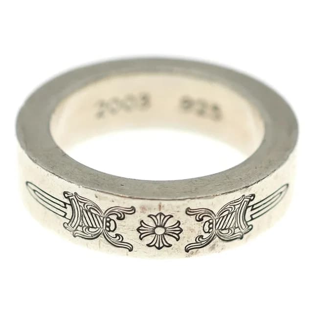 Chrome Hearts mm Spacer Dagger mm Ring Silver in Silver from The Reluxe, photo 1 of 1