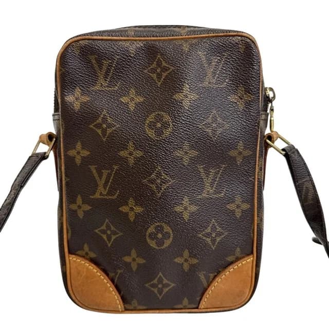 Louis Vuitton Monogram Danube Shoulder Bag Crossbody Canvas Brown in Brown Canvas from The Reluxe, photo 1 of 1