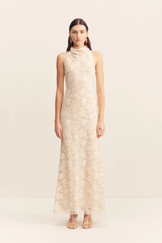 Shona Joy PRESLEY HIGH COWL MAXI DRESS, image 1 of 1 from Shona Joy