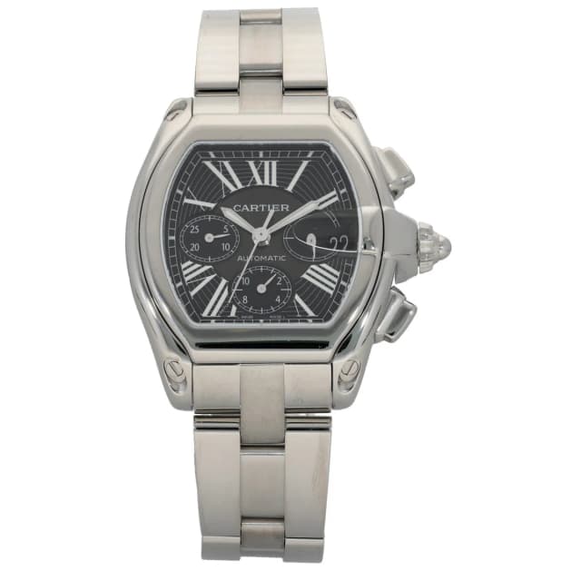 Cartier Roadster W62020X6 42mm Stainless Steel Watch from H&T, photo 1 of 1