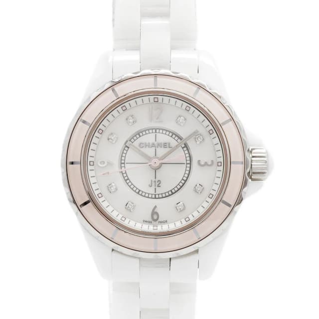 Chanel Diamond White Dial Watch in White Ceramic from The Reluxe, photo 1 of 1