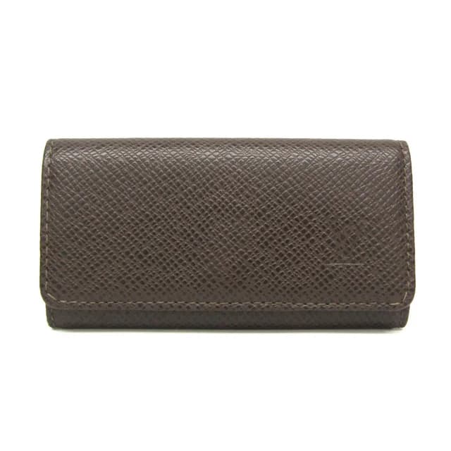 Louis Vuitton Taiga Key Holder 4 M30528 Men,Women Taiga Leather Key Case Brown,Grizzly in Brown/Grizzly Taiga leather from Elady, photo 1 of 1