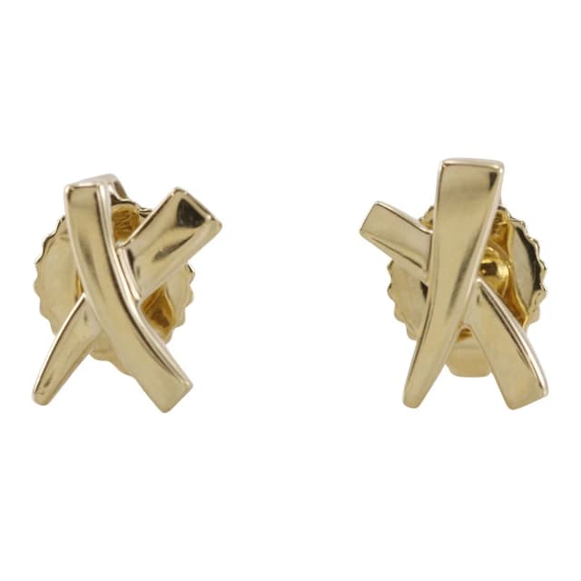 Tiffany & Co. Kiss Paloma Picasso Gold Earrings in Gold from The Reluxe, photo 1 of 1