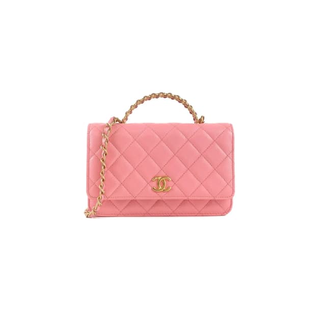 Chanel Caviar Wallet on Chain in Pink Caviar leather from The Purse Affair, photo 1 of 1