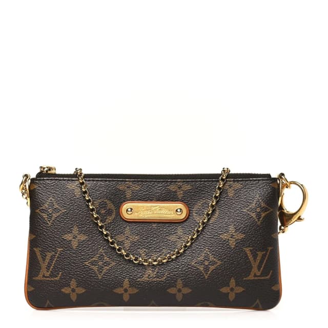 Louis Vuitton Monogram Pochette Milla PM Coated Canvas - Brown in Brown Coated canvas from H&T, photo 1 of 1