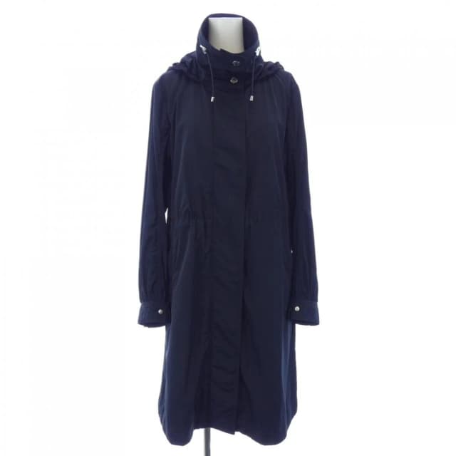 Moncler Kourou Coat Navy in Navy from The Reluxe, photo 1 of 1