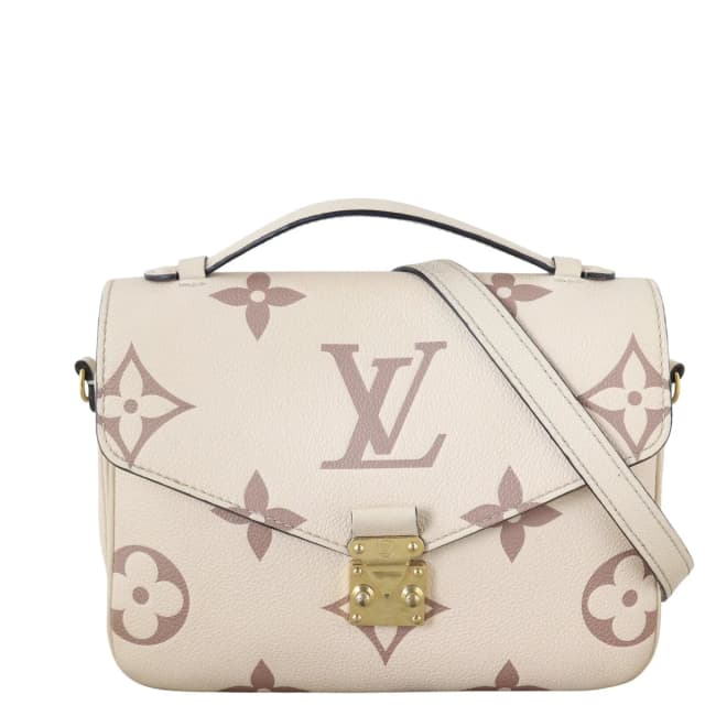 Louis Vuitton Pochette Metis Monogram Empreinte Giant Bicolour in Leather from Luxe.It.Fwd, photo 1 of 1