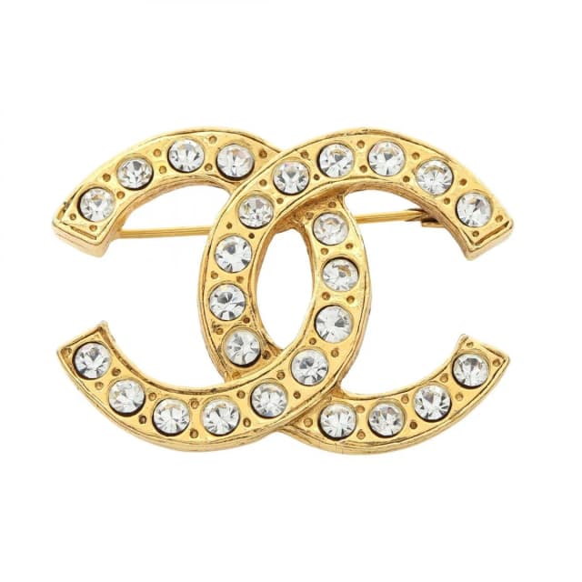 Chanel Brooch CC Logo from The Reluxe, photo 1 of 1