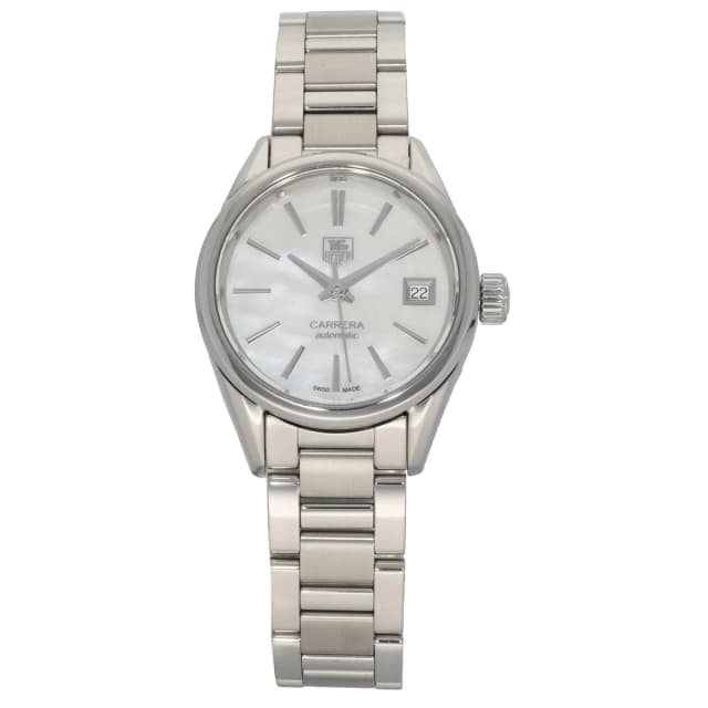 TAG Heuer Carrera WAR2411-3 28mm Stainless Steel Watch from H&T, photo 1 of 1