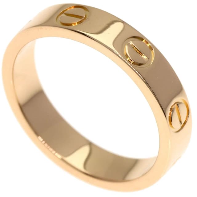 Cartier Mini Love Ring 47 18K Pink Gold in Pink from The Reluxe, photo 1 of 1