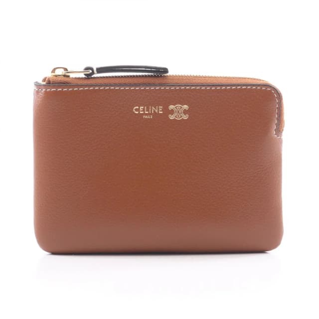 Celine Coin Purse Triomphe in Leather from The Reluxe, photo 1 of 1