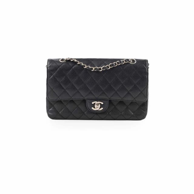 Chanel Classic Flap Medium/Large Black Caviar in Black Caviar leather from The Purse Affair, photo 1 of 1