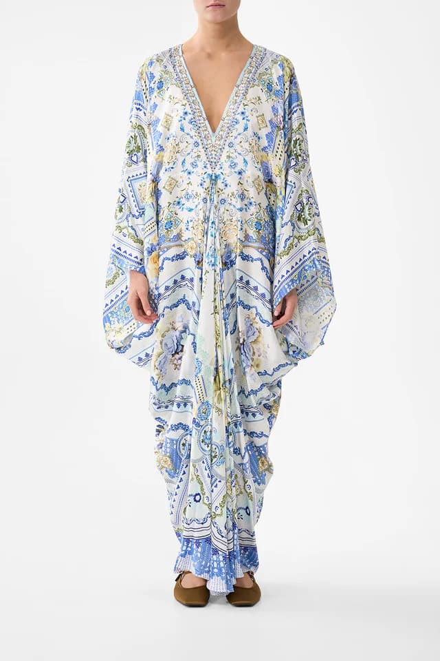 Camilla eBoutique T SHAPE LONG KAFTAN MY HOMESPUN HEART, image 1 of 1 from CAMILLA