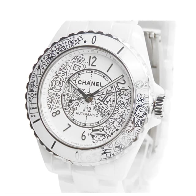 Chanel J12 20 White Ceramic SS Diamond World Book Limited 38 Watch in White Ceramic from The Reluxe, photo 1 of 1
