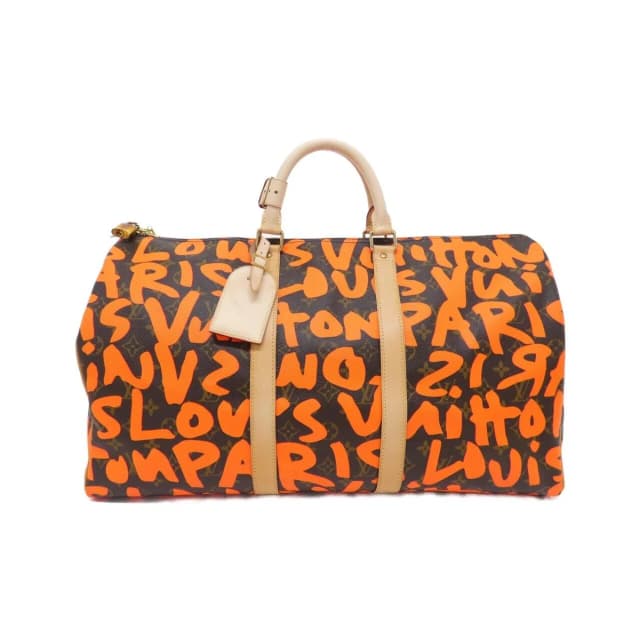 Louis Vuitton Monogram Graffiti Boston Bag in Coated canvas from The Reluxe, photo 1 of 1