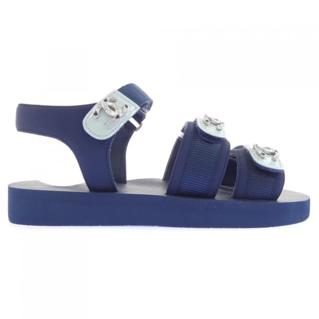 Chanel Sandals Navy in Navy from The Reluxe, photo 1 of 1