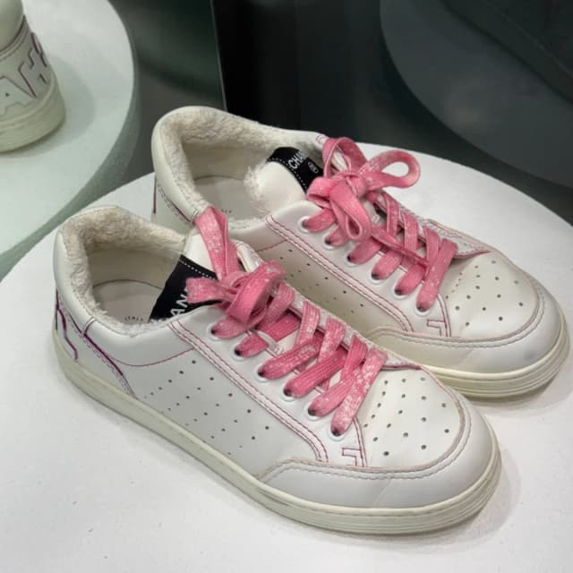 Chanel Sneakers Sz 36 in White Leather from Revivre Luxury Consignment, photo 1 of 1