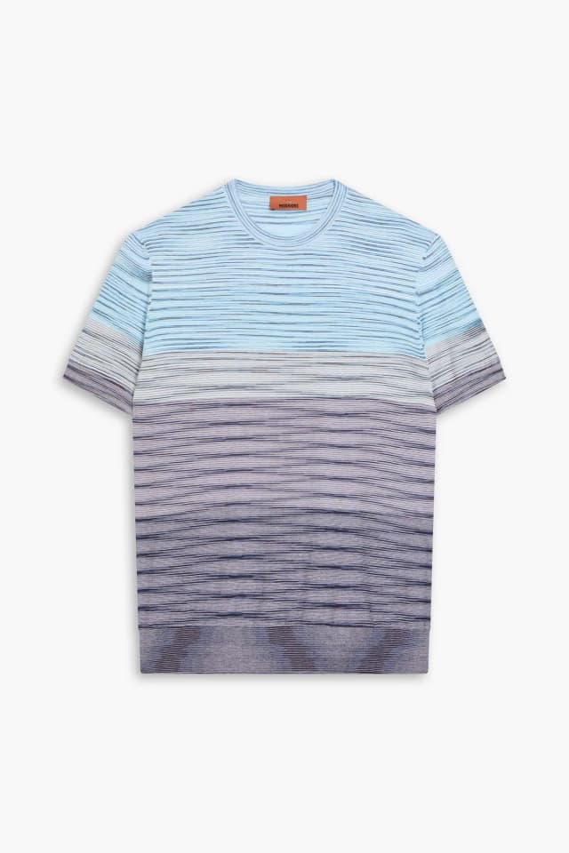 Missoni Space-Dyed Cotton T-Shirt, image 1 of 1 from THE OUTNET