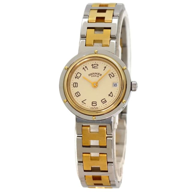 Hermès Clipper Vintage Buckle Watch SS from The Reluxe, photo 1 of 1