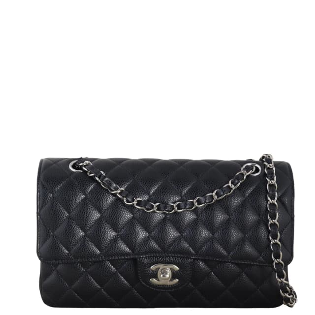 Chanel Classic Double Flap Medium Caviar in Caviar leather from Luxe.It.Fwd, photo 1 of 1